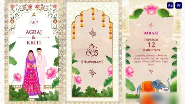 Videohive Indian Traditional Wedding Invitation