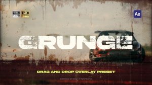 Videohive Grunge Overlay Elements template preview