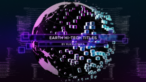 Videohive Earth Hi-Tech Titles Titles template preview