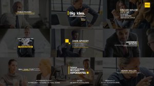 Videohive Modern Art Titles V2 Titles template preview