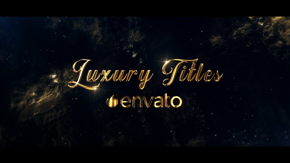 Videohive Luxury Titles 43194353 Titles template preview