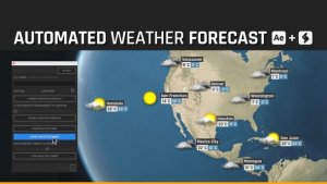 Videohive Automated WEATHER Forecast - WORLD Weather Broadcast-packages template preview