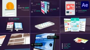 Videohive Website Presentation Pack for After Effects 55471480 Product Promo template preview