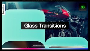 Videohive Glass Transitions 47614513 Elements template preview