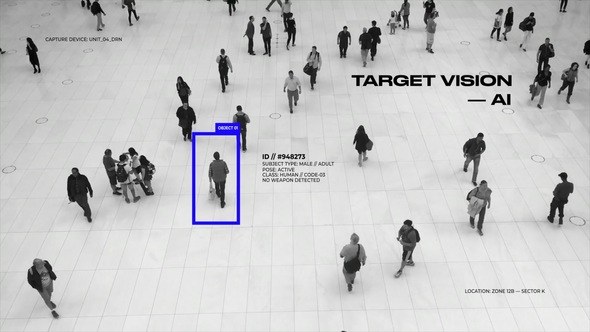 Videohive TARGET VISION вЂ” AI Titles template preview