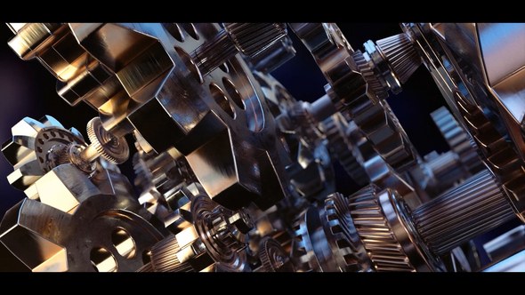 Videohive Mechanical Logo Logo Stings template preview