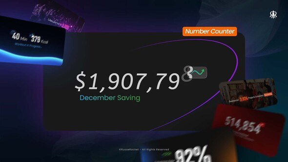 Videohive Number Counter 60572972 Titles template preview