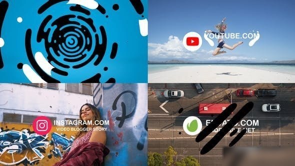 Videohive Creative Liquid Logo Logo Stings template preview