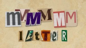 Videohive Ransom Letters - M Letters Elements template preview