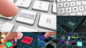 Videohive Custom Keyboard Video Displays template preview