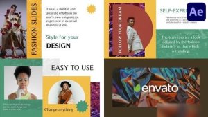 Videohive Geometric Fashion Slides for After Effects Openers template preview