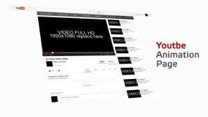 Videohive Video Site Page Animation Openers template preview