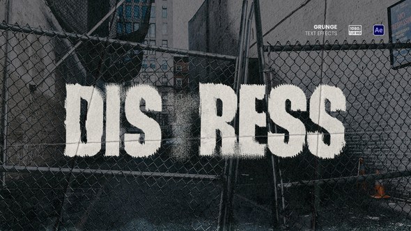Videohive Grunge Text Animation Titles template preview