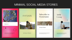Videohive Minimal And Vertical Social Media Stories for After Effects Product Promo template preview