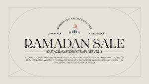 Videohive Ramadan Sale Instagram Stories Collection Ramadan template preview