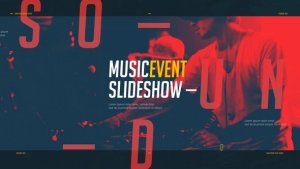 Videohive Music Event Slideshow Video Displays template preview