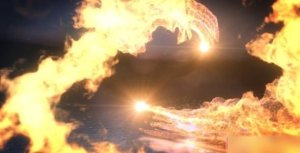 Videohive Fire Dance Logo Reveal Logo Stings template preview