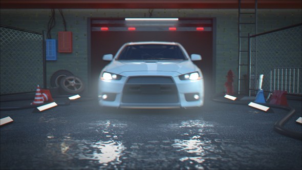 Videohive Car Logo Logo Stings template preview
