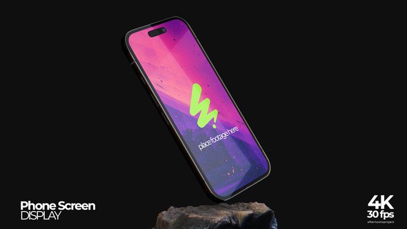 Videohive Phone Screen Mockup 55490578 Product Promo template preview