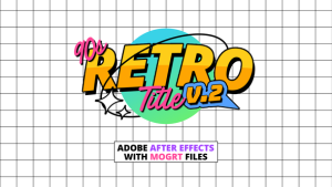 Videohive 90s Retro Titles V2 Titles template preview