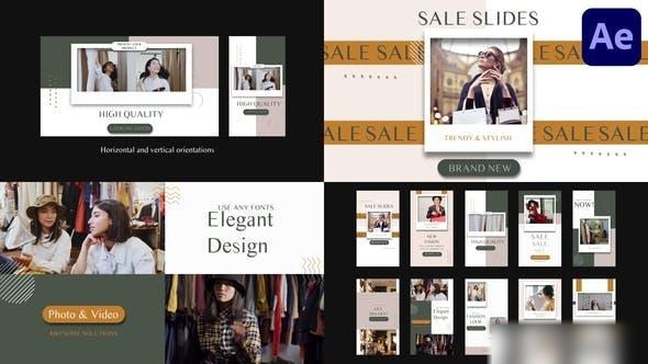 Videohive Sale Scenes | After Effects Openers template preview