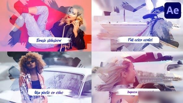 Videohive Elegant Slideshow for After Effects Openers template preview