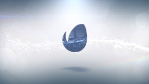Particle Light Reveal Video Displays template preview