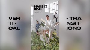 Videohive Vertical Title Transitions Titles template preview