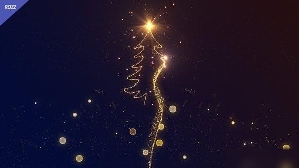 Videohive Christmas Wishing Tree Openers template preview