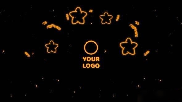 Videohive The Unfortunate Star - Funny Hand Drawn Logo and Text Reveal Logo Stings template preview