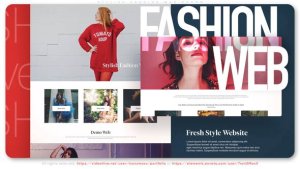 Videohive Stylish Fashion Web Promo Product Promo template preview
