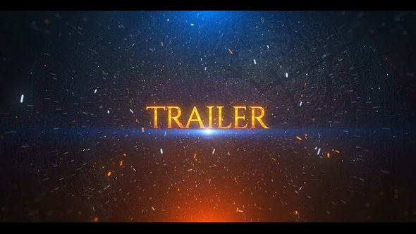 Videohive Cinematic Epic Trailer Titles template preview