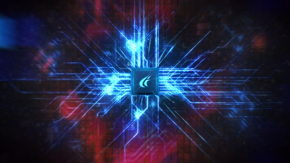 Videohive CPU Technology Logo Logo Stings template preview