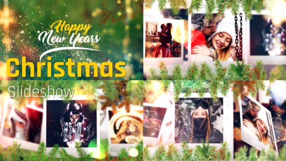 Videohive Christmas Slideshow 29671046 Video Displays template preview