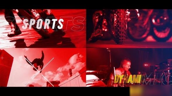 Videohive Dynamic Sports Promo Openers template preview