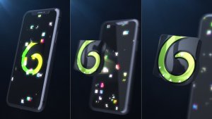 Videohive Mobile Logo Reveal Logo Stings template preview