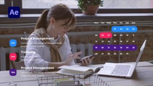 Videohive Task Manager Infographics template preview