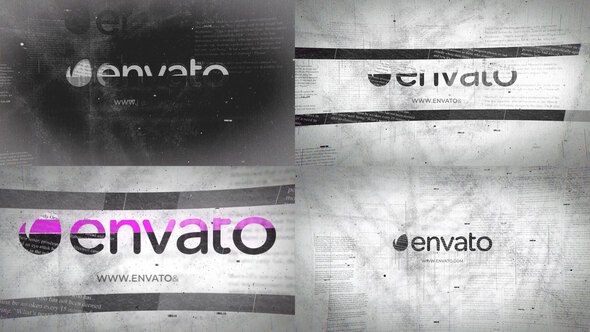 Videohive Newspaper Logo Logo Stings template preview
