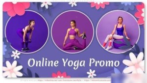 Videohive Online Yoga Learning Openers template preview