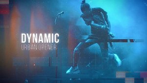 Dynamic Urban Opener Video Displays template preview