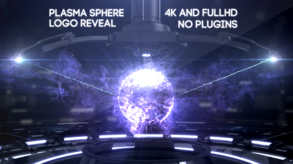 Videohive Plasma Sphere Intro Logo Stings template preview