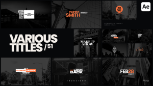 Videohive Various Titles 51 Titles template preview