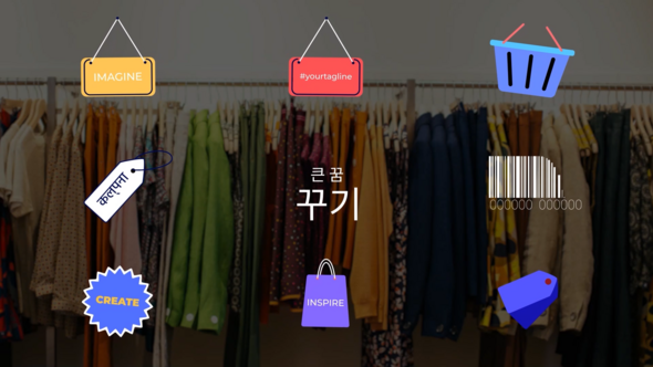 Videohive Shop Labels & Tags for After Effects Elements template preview