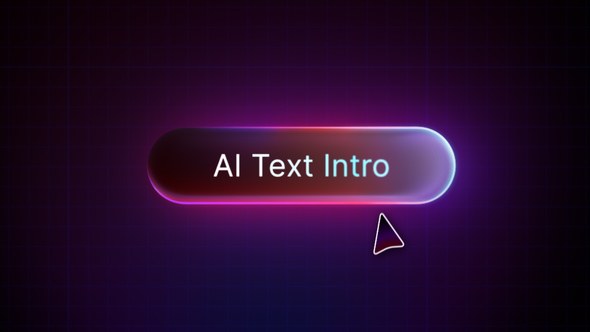Videohive AI Text Intro 60530013 Openers template preview