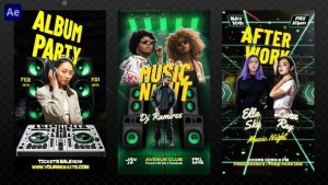Videohive Party Instagram Reels 56044026 Video Displays template preview