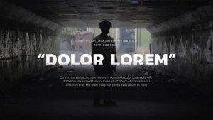 Videohive Film Credits titles Video Displays template preview
