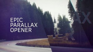Epic Parallax Opener Video Displays template preview
