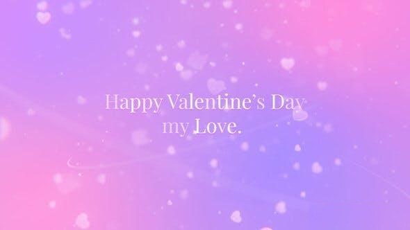 Videohive Valentine Opener Openers template preview