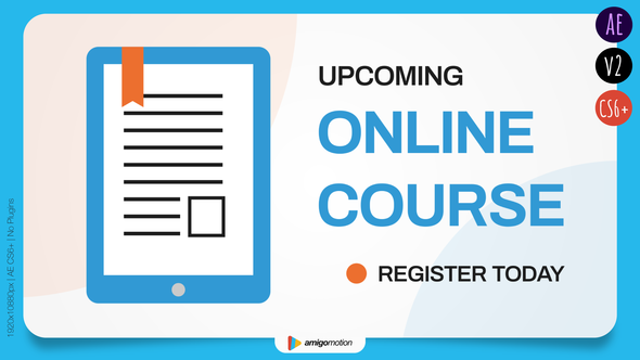 Videohive Online Course/Webinar/eBook Marketing Pack Product Promo template preview
