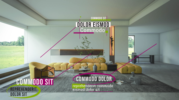 Videohive Colorful Callout Titles Titles template preview